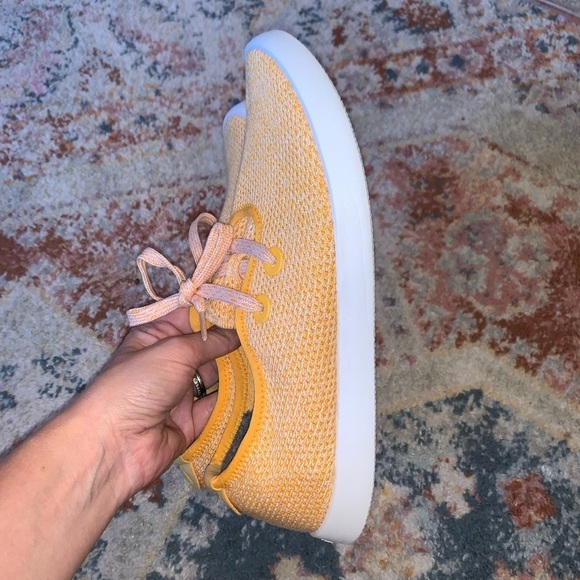 Allbirds Orange Mesh Sustainable Sol Tree Skipper Boat Shoes Size 9 Women’s - Picture 4 of 7